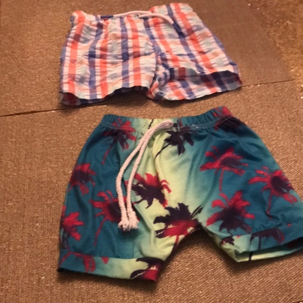 Shorts and bathing suit